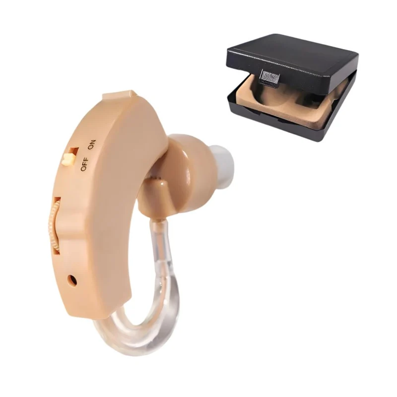 Amplificateur de son | 5 niveaux de volume | Adaptable | Rotation 360º | Beige | EarPlus 2 | Mobiclinic