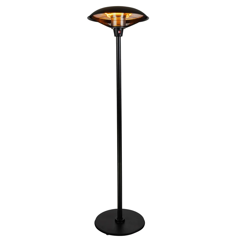 Fornorth Patio Heater Standing Heater Premium 2000W, black
