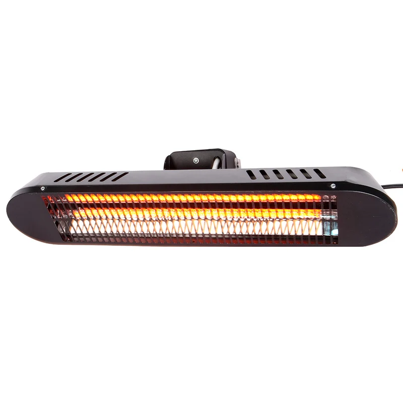 Fornorth Patio Heater Wall Heater Premium 2000W remote control, black