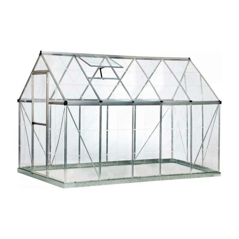 Palram-Canopia Greenhouse Harmony, 5,7m², 6x10, silver