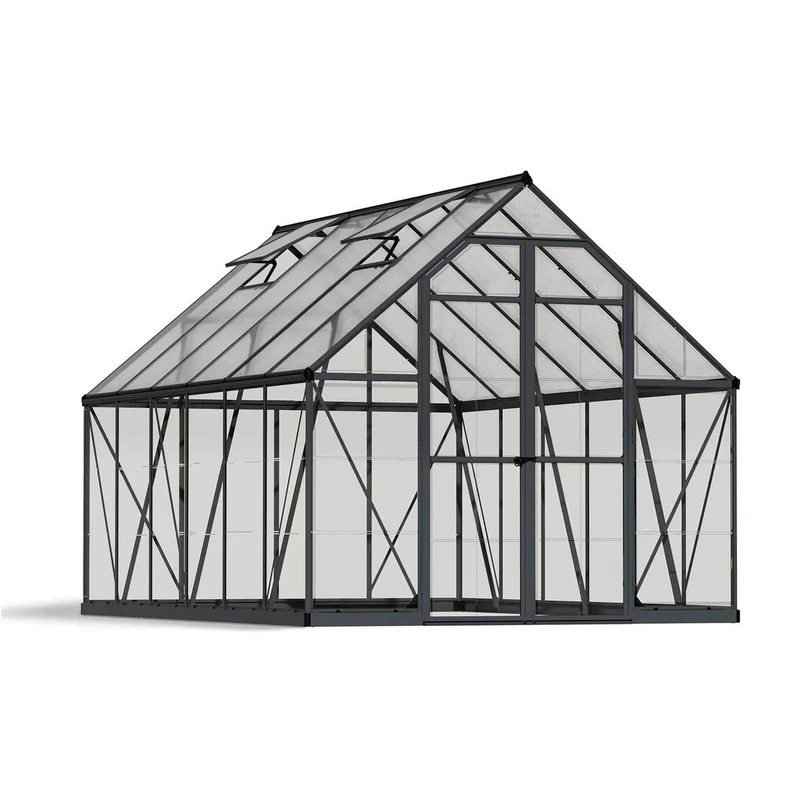 Palram-Canopia Greenhouse Balance Hybrid, 8,9m², 8x12, silver