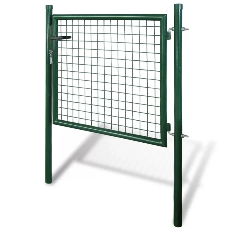 Fornorth Wire Fence Gate 100x150cm, green