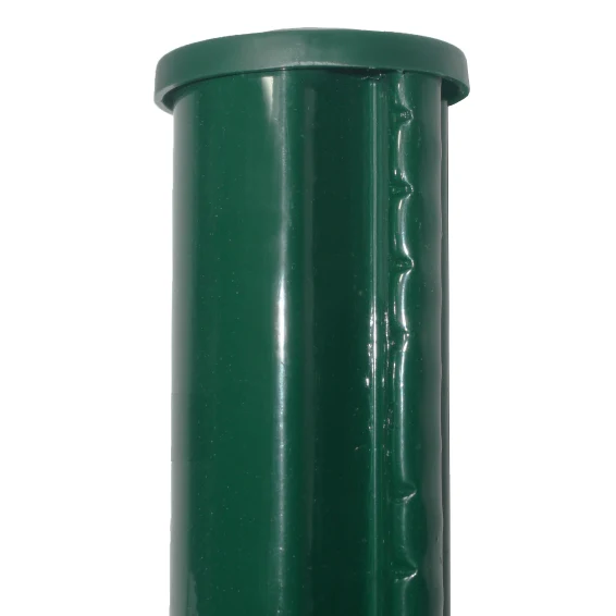 Fornorth Round Fence Post for wire fence 150cm, green