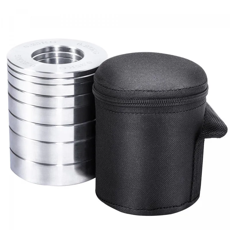 Hantelscheiben Set 50/51mm Chrom 5 kg
