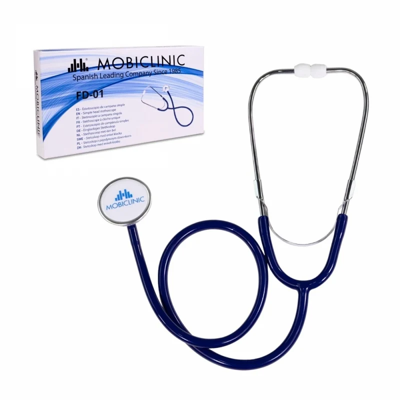 Stéthoscope | Une cloche | Bleu marine | Mobiclinic