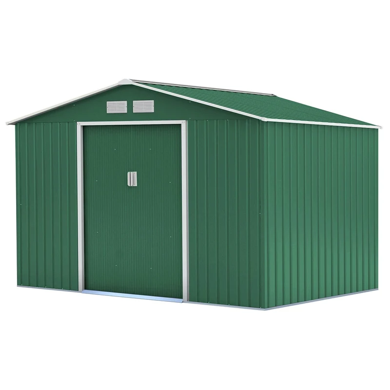 Fornorth Garden Shed, 8.84m2, green