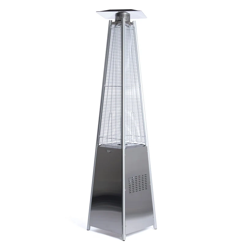 Fornorth Patio Heater Pyramid 13kW gas powered, stainless steel