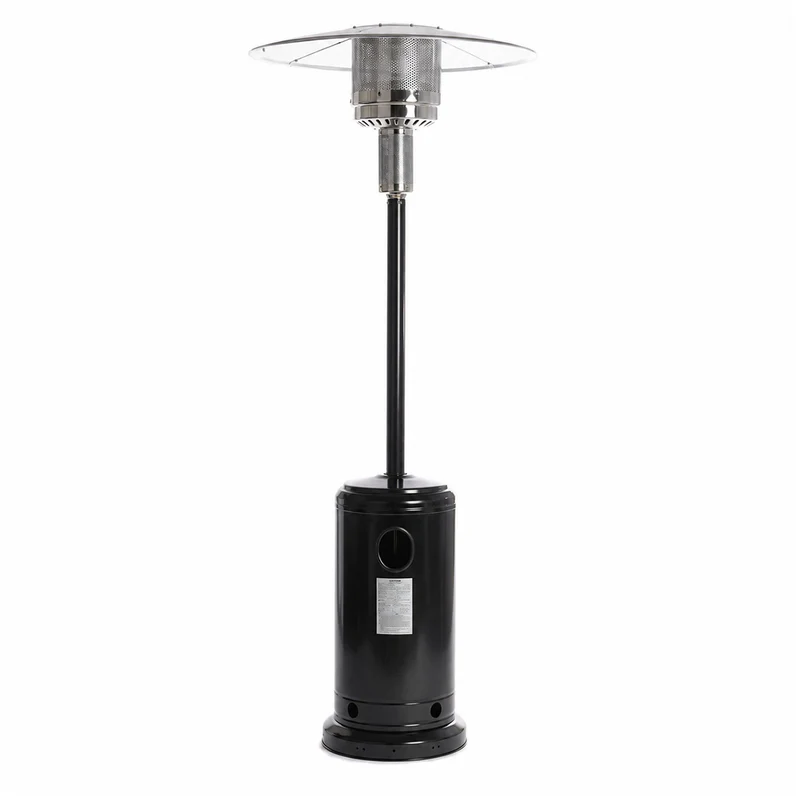 Fornorth Patio Heater Stand Patio 13kW gas powered, black