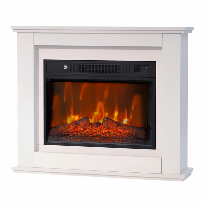 Lykke Electric Fireplace L, 2000W, White