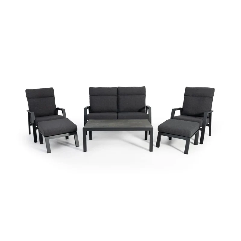 Ensemble de conversation extérieur Imperial - Noir