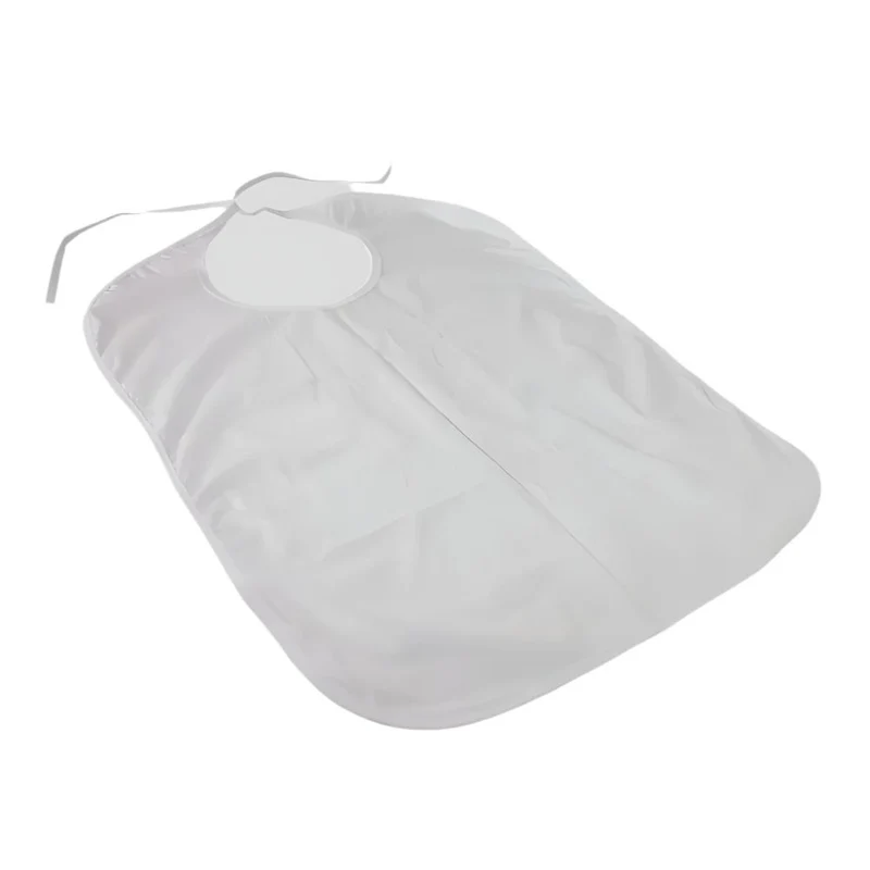 Bavoir adulte | Eponge | Avec poche | Réutilisable | 65 x 45 cm | Taille unique | Mobiclinic
