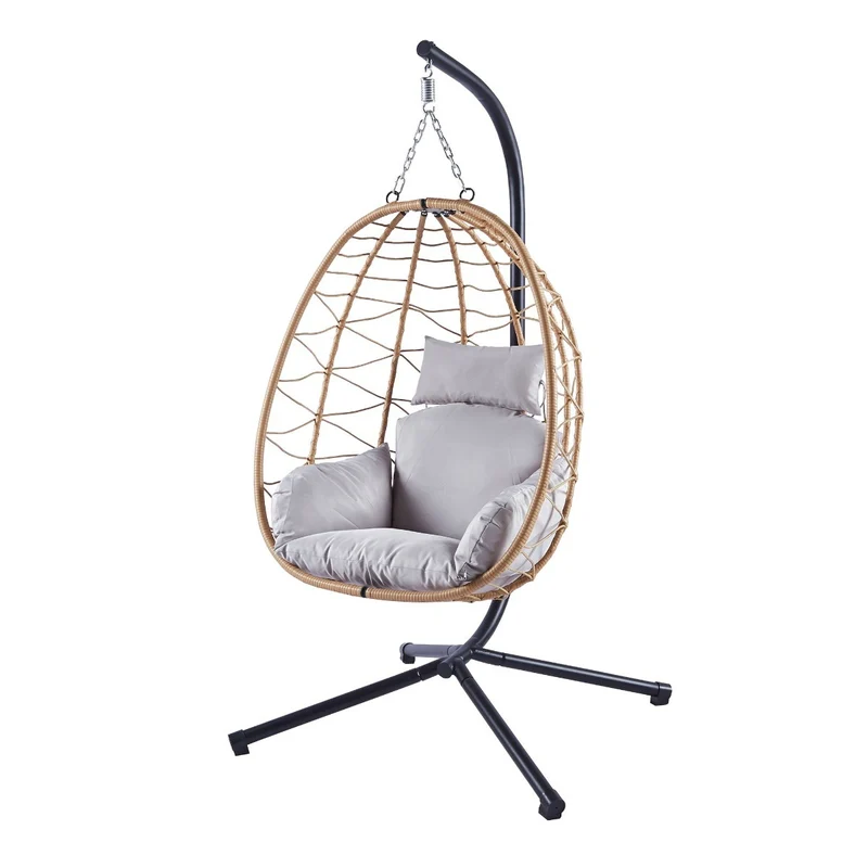 Lykke Hanging Egg Chair, natural