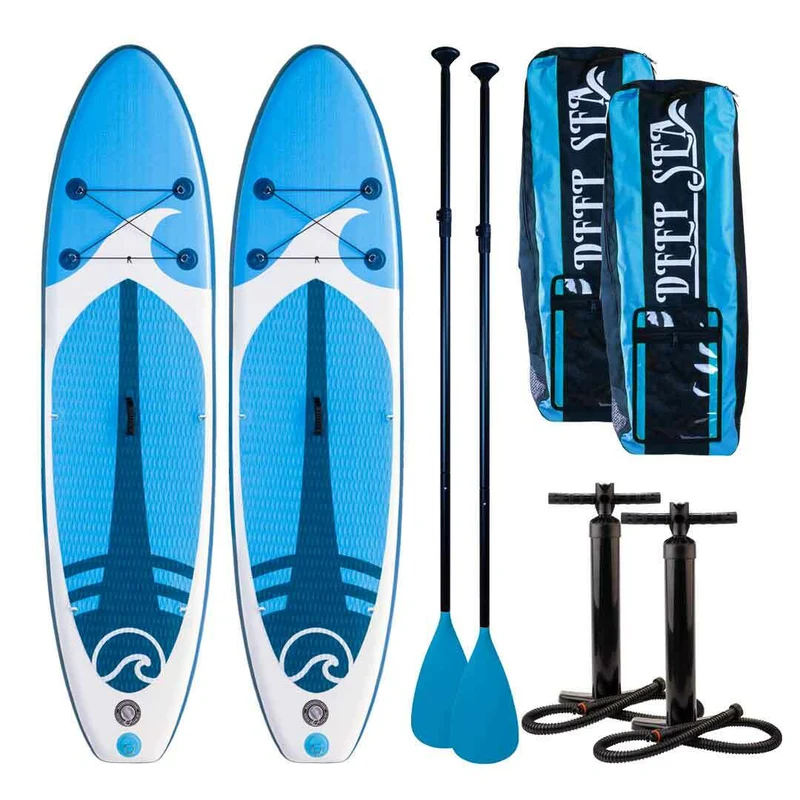 Deep Sea 2 x SUP Board Set Kayak Pro 300cm