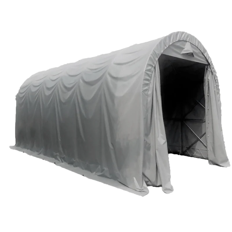 Fornorth Portable Garage 4x8m, Light grey