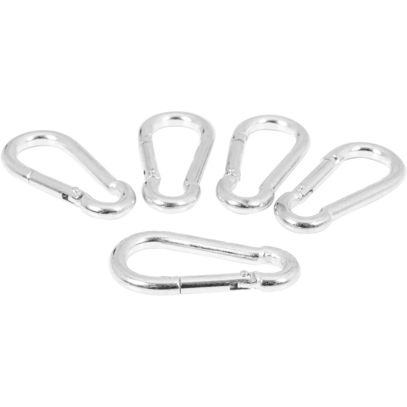 Karabinerhaken-Set 7mm Chrom