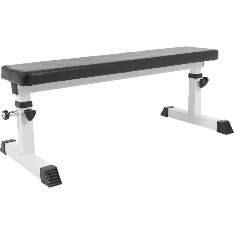 Flachbank verstellbar Weiss