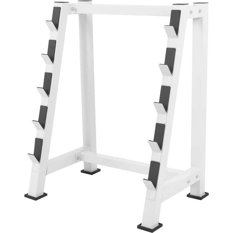 Langhantelablage Weiss