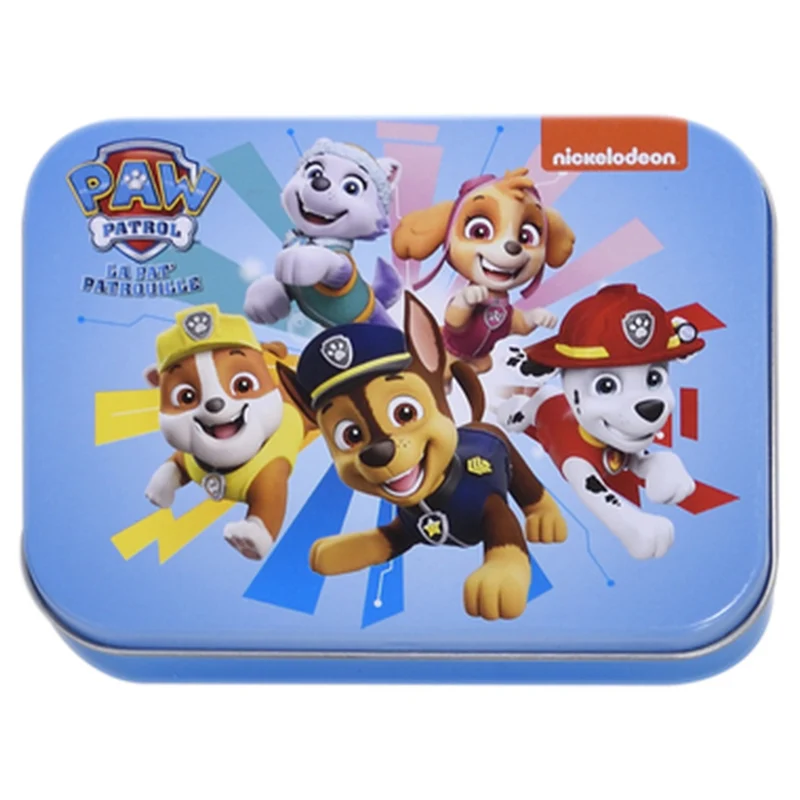 BOITE METAL 24 PANSEMENTS PAW PATROL