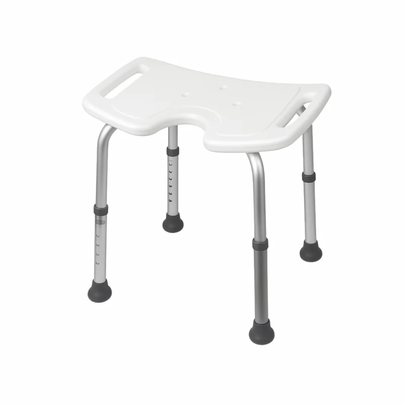 Banc de douche | Hauteur réglable | Siège en forme de U | Pieds antidérapants | Bahía | Mobiclinic