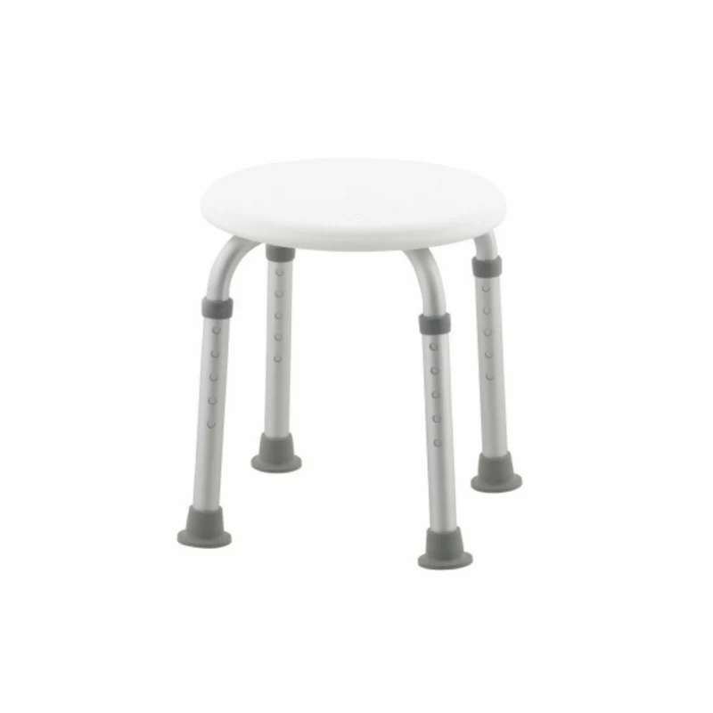 Tabouret de salle de bain | Réglable | Antidérapant | Blanc | Phare| Mobiclinic