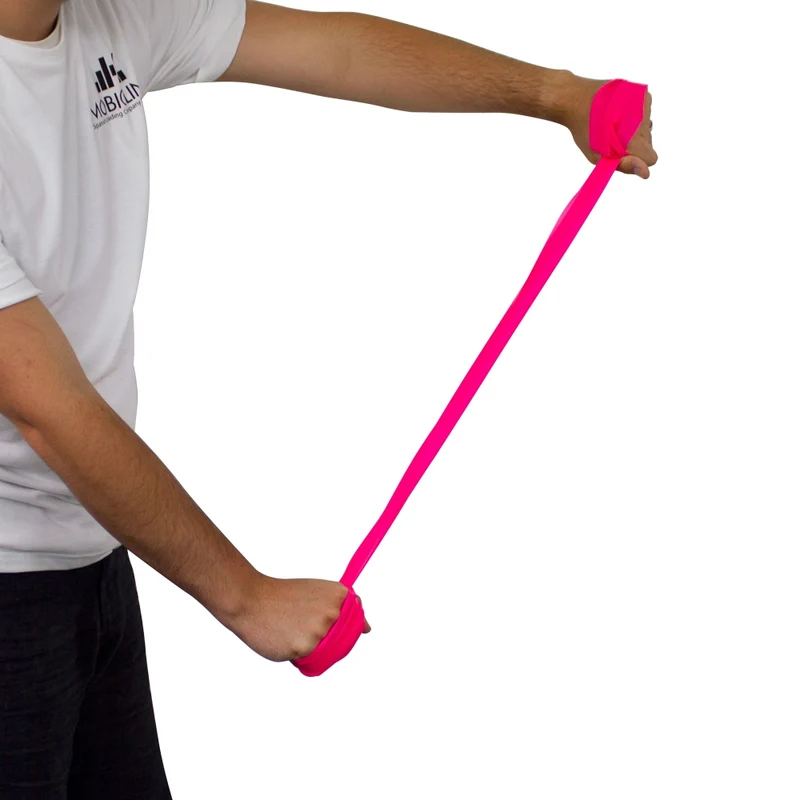 Elastique de musculation | Niveau facile | Rose |