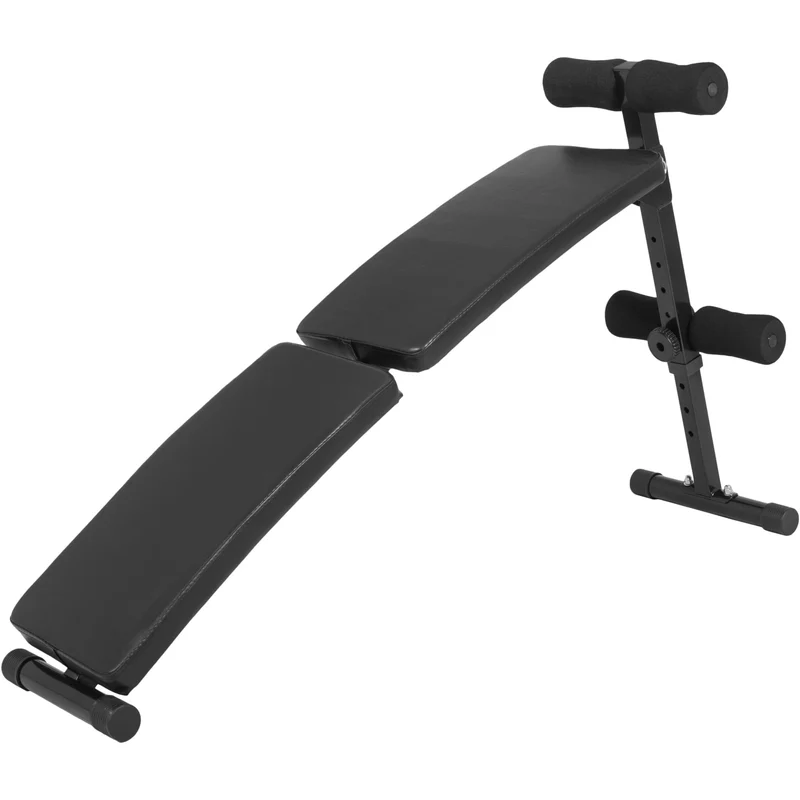 Sit Up Bank klappbar Schwarz