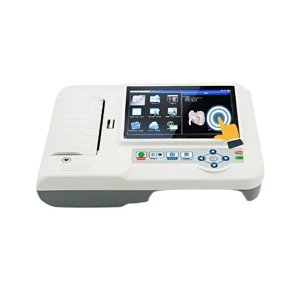 Electrocardiographe numérique portable à 6 canaux | Avec logiciel et écran | ECG | MB600G | Mobiclinic