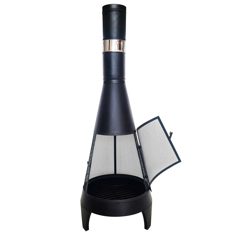 Limousin Firepit Chiminea 126cm