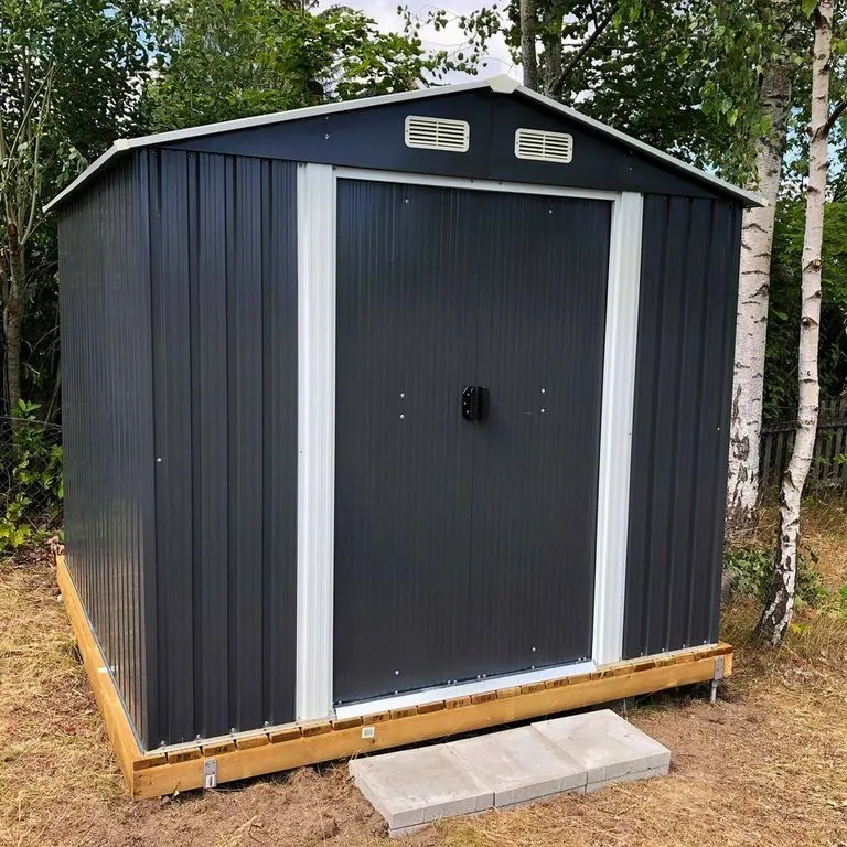 Metalcraft Garden Shed, 9.1m², anthracite