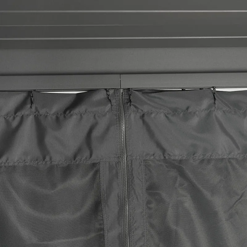 Rails doubles pour la pergola Cosa - 10 x 20 pi