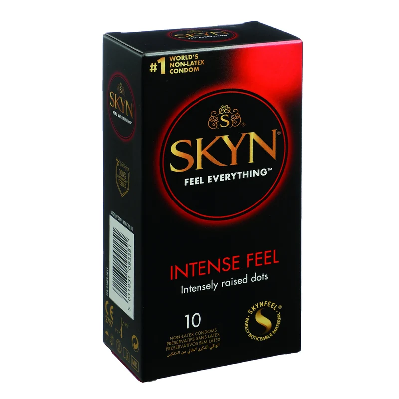 10 préservatifs Skyn sensation intense