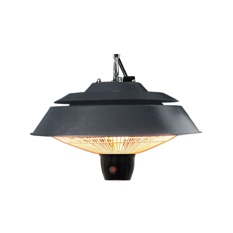 Chauffe-terrasse suspendu - Noir