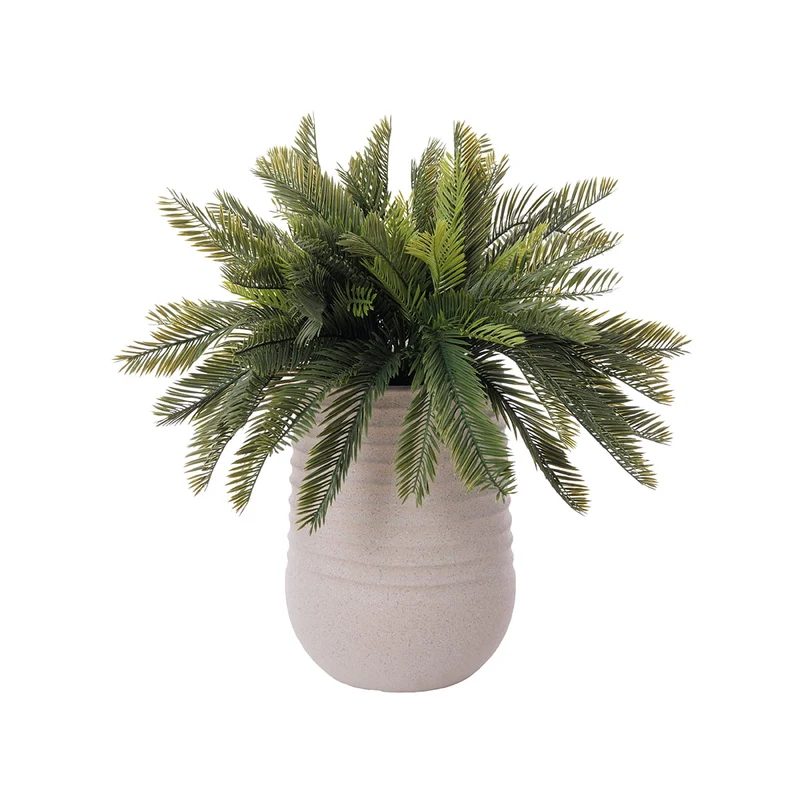 Arrangement de cycas artificiel