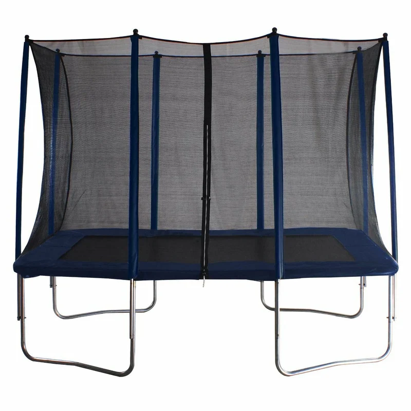 React Rectangular Trampoline 213X335cm With a Safety Net