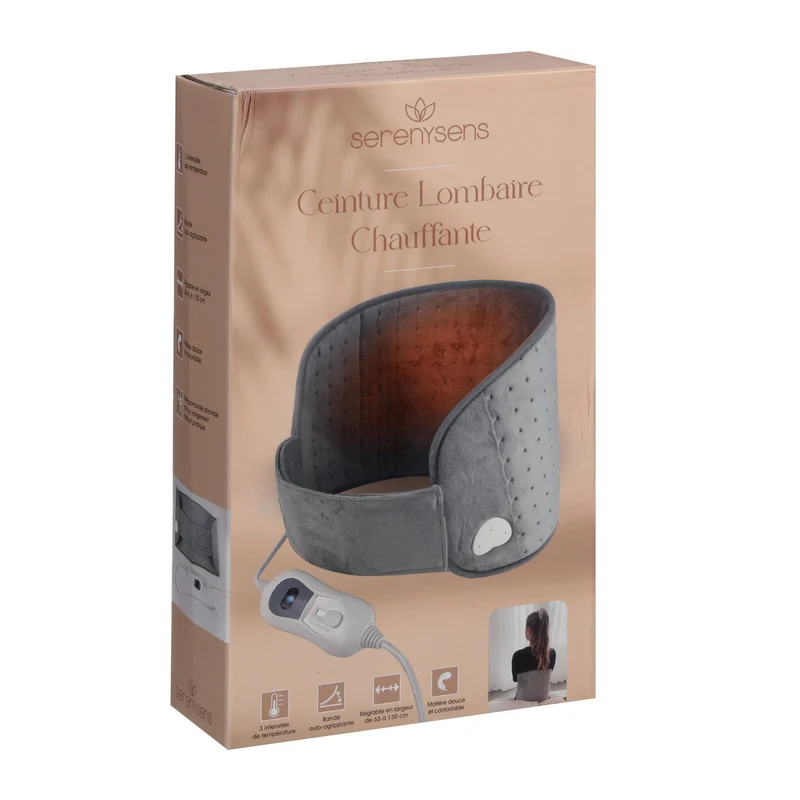Ceinture chauffante pour lombaires