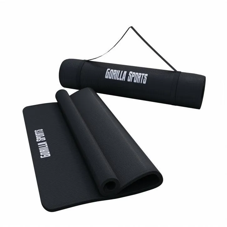 Yogamatte in verschiedenen Farben 190x60x1.5 cm