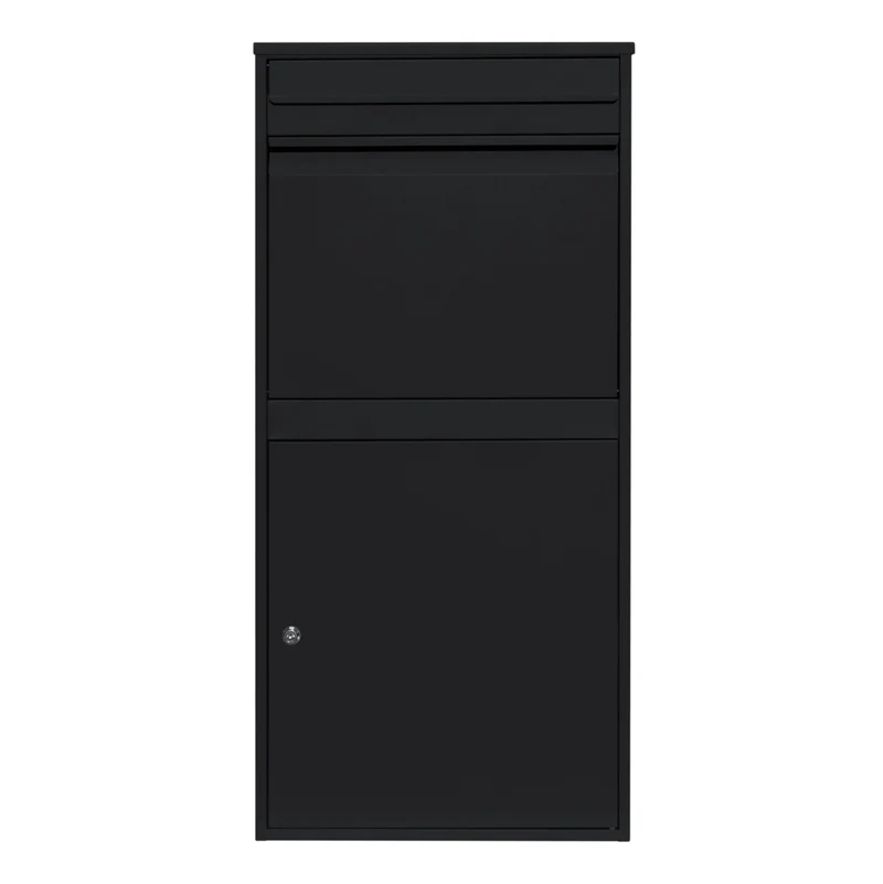 Boîte à Colis XL Anti-vol - Noir (Livré en Plat)
