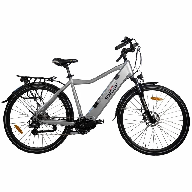 Swoop Electric Bike Hybrid, mens 28"