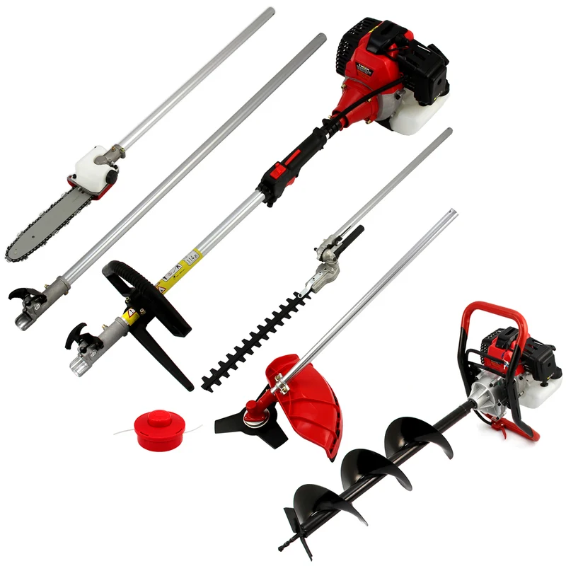T-Mech Outil Multifonction 5 en 1 & Tarière 52 cc