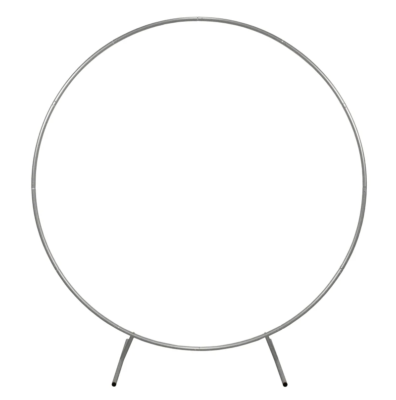 Arche Circulaire à Décorer pour Mariage 200 cm - Argenté