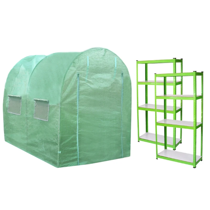 Serre Polytunnel 25mm 3m x 2m avec Étagères