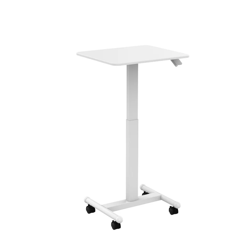 Lykke Mobile Standing Desk L100, White, 60 x 52cm