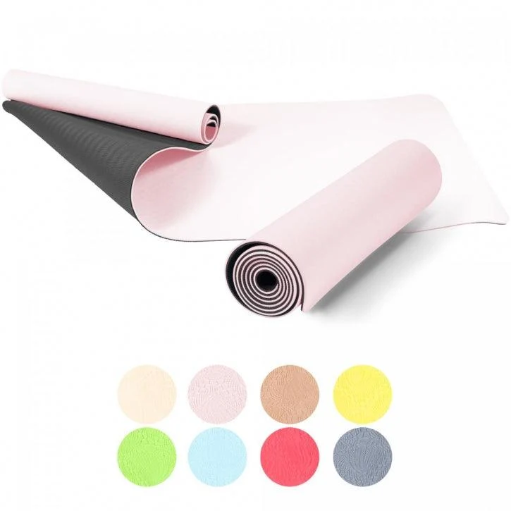 TPE Yogamatte verschiedene Farben