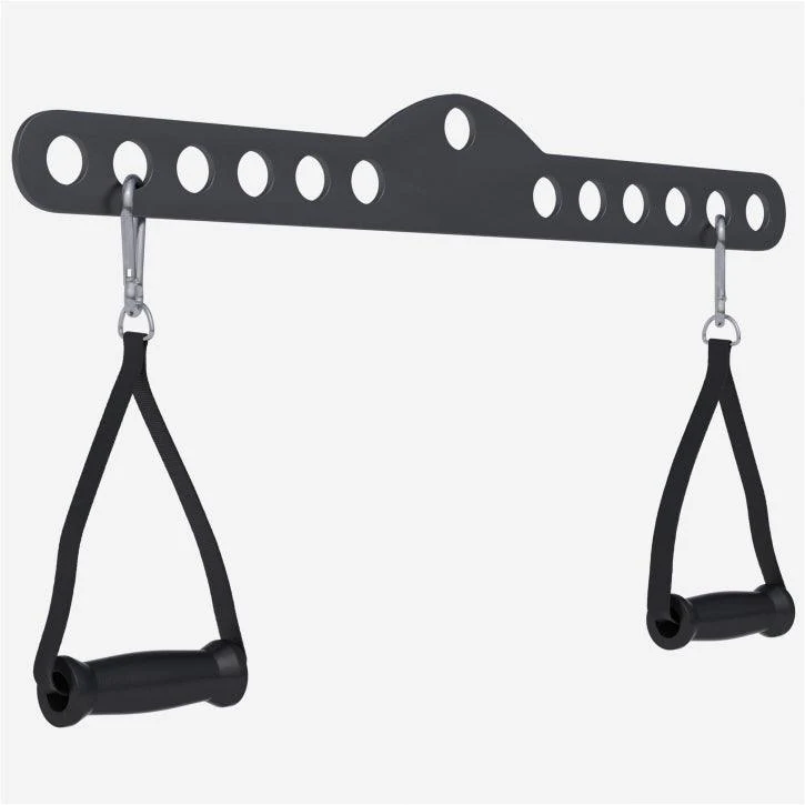 Multihook Bar mit 2 Einzelhandgriffen in verschiedenen Längen