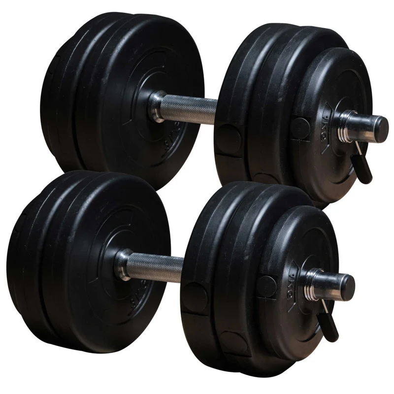 Fit'n Shape 2x Adjustable Dumbbells, 30kg